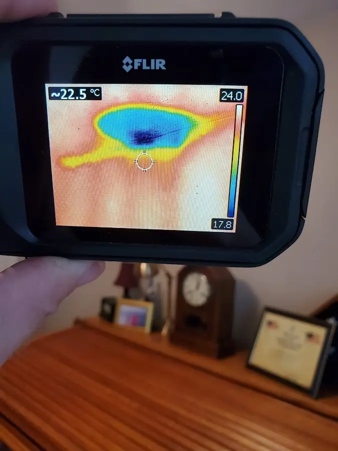 Thermal imaging inspection for water damage in Fort Rucker